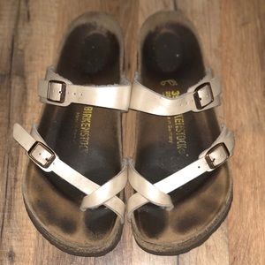 White Mayari Birkenstocks